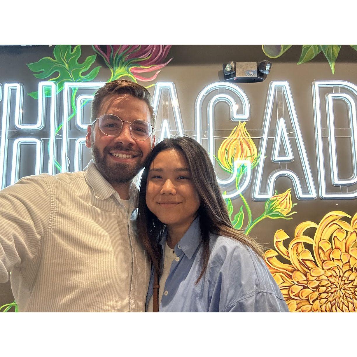 Our first date!