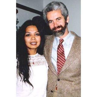 Our first photo as husband and wife - December 15, 1984