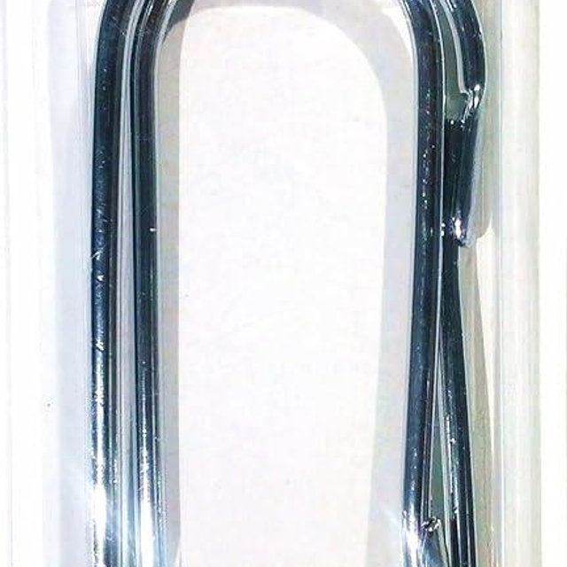HFT Wrench Rings: 2-Piece Organizer, Chrome-plated Steel, 6-3/16" L x 2-5/8" W, Wrench Organizer