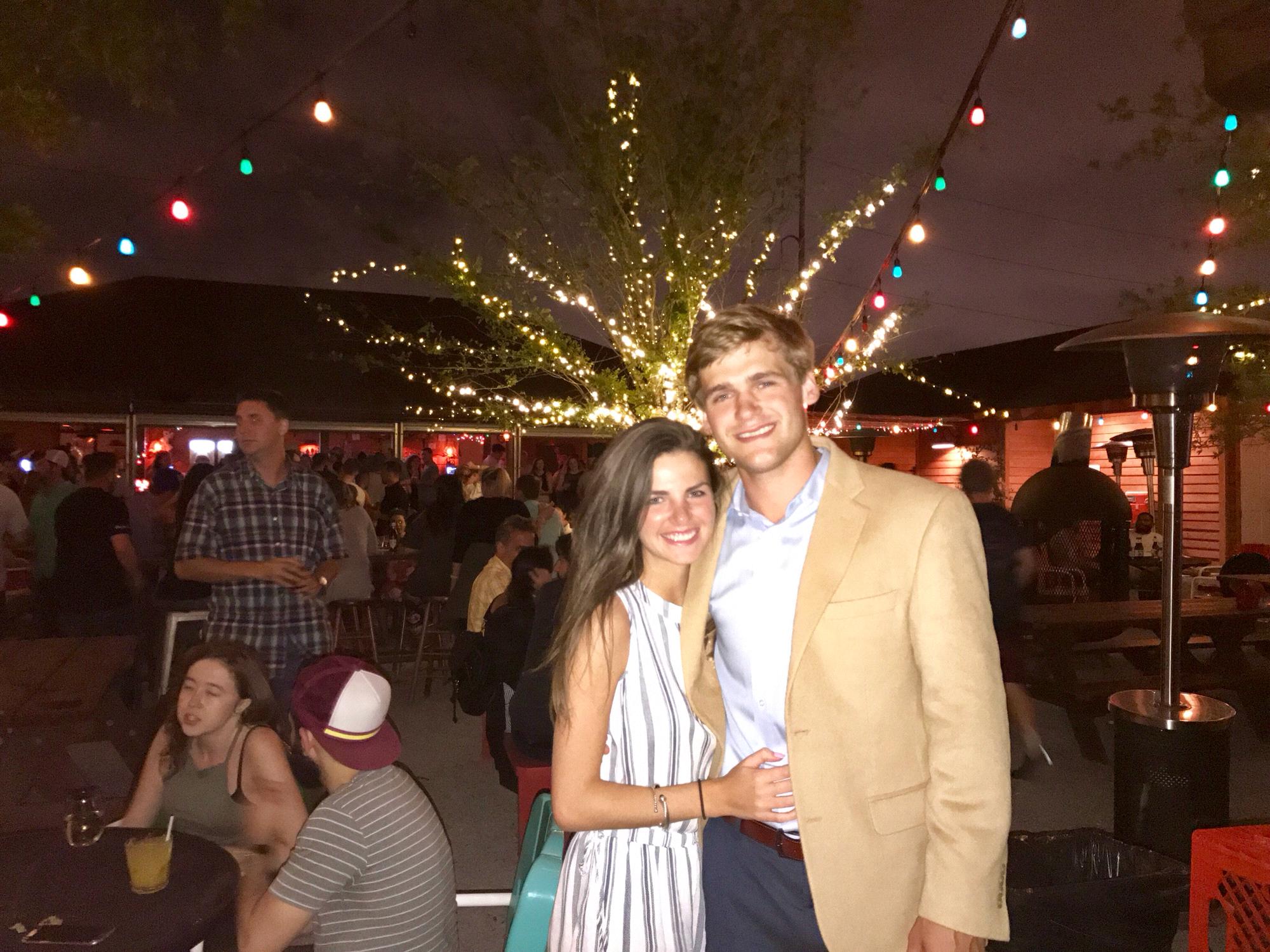 Our first date in New Orleans!