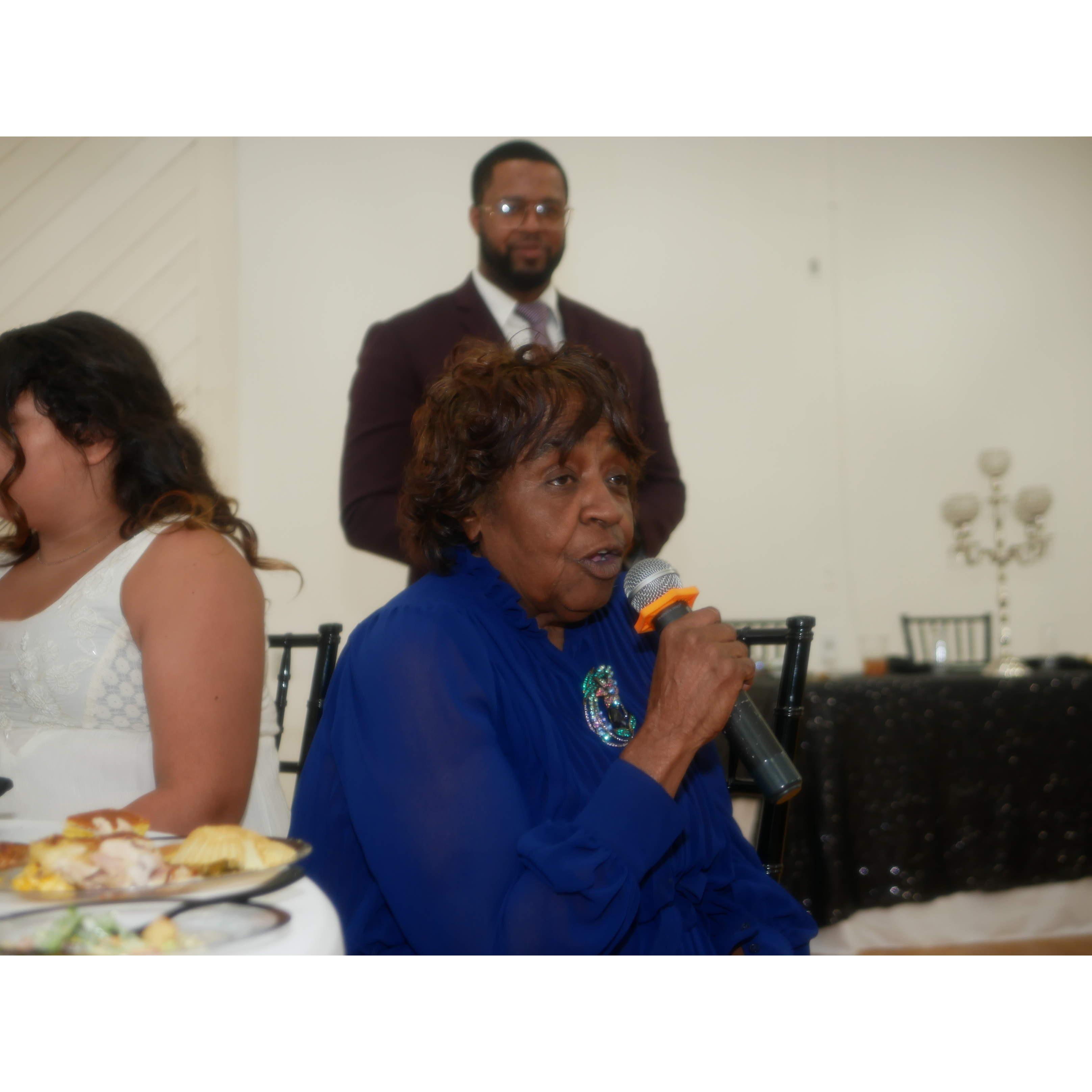 Our Engagement Party 07/03/2022: Speeches!