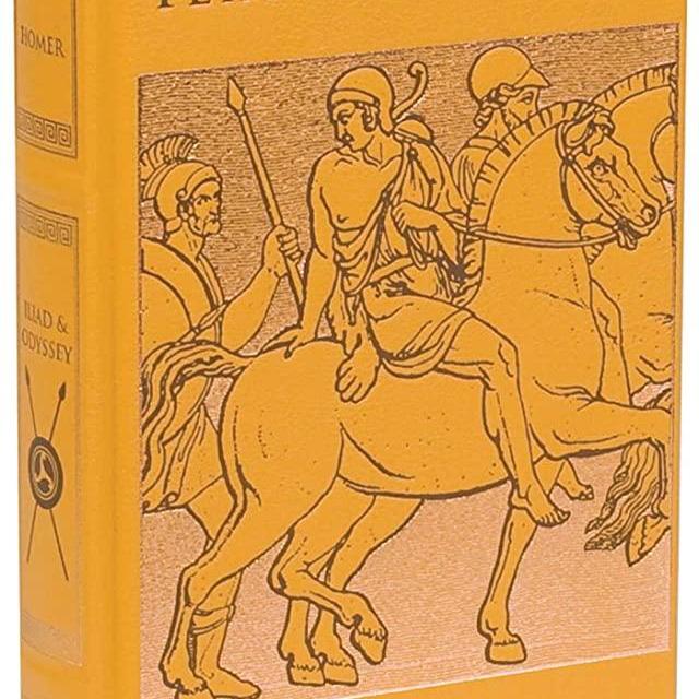 Iliad & Odyssey (Leather-bound Classics)