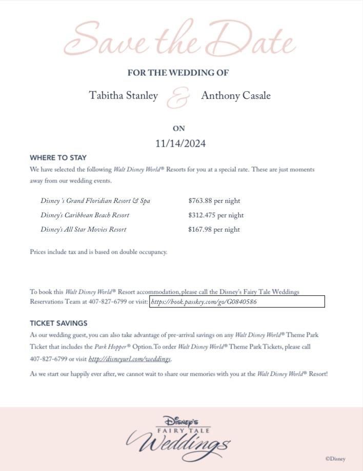 The Wedding Website of Tabitha Casale and Anthony Casale