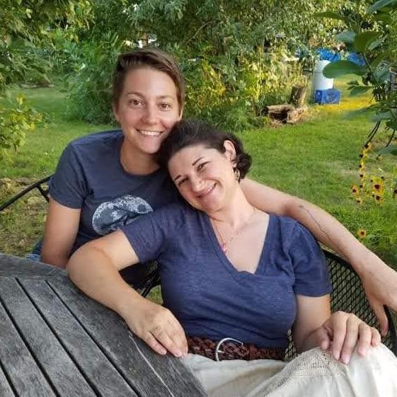 Shout-out to Carry Cannon for capturing the happy couple during pizza night at Herbs, Spices and More in Arena, Wisconsin.