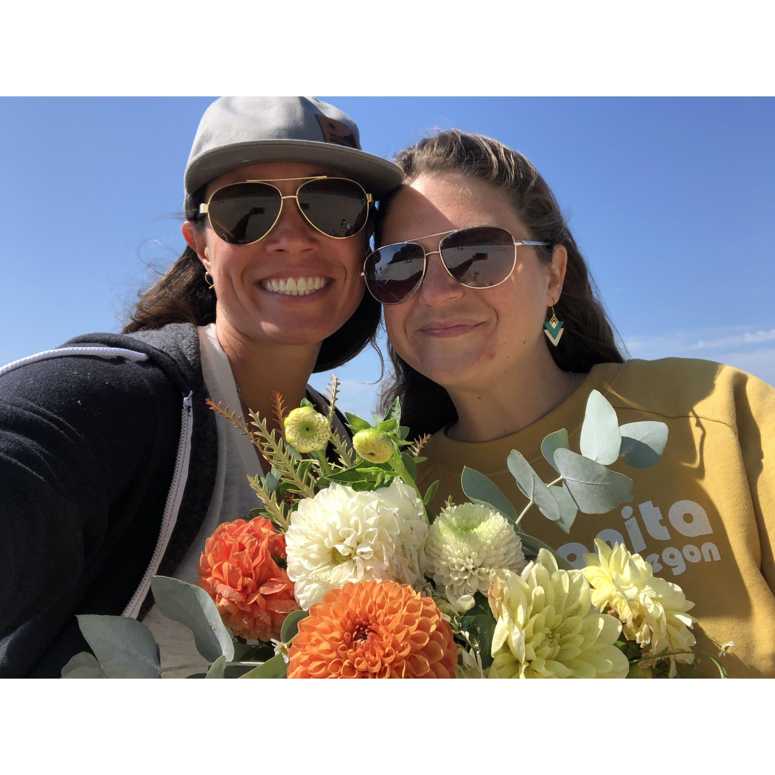 We love Manzanita so it was the perfect spot for our proposal weekend.