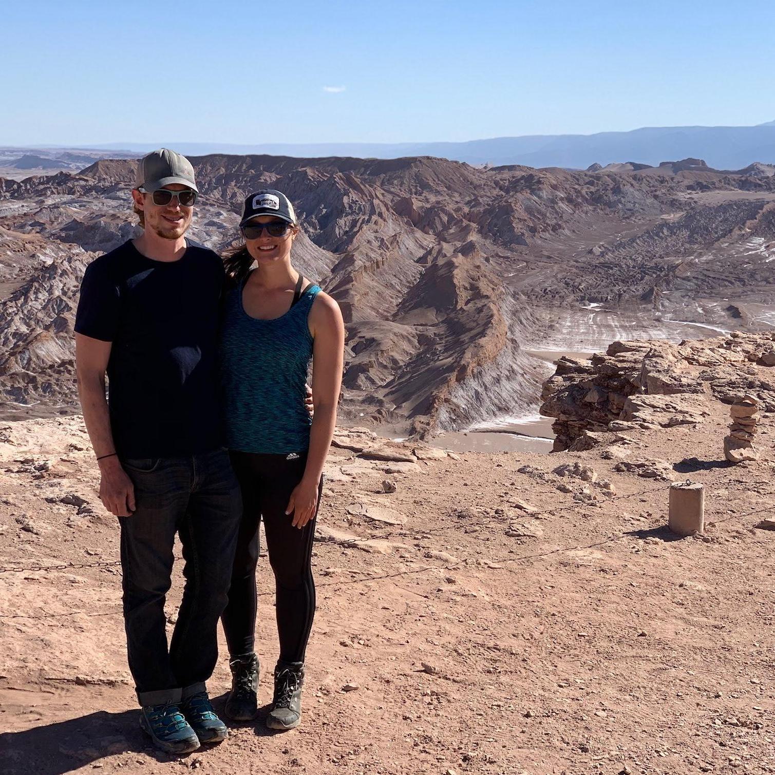 Our trip to the Atacama Desert (one of the driest places in the world)!