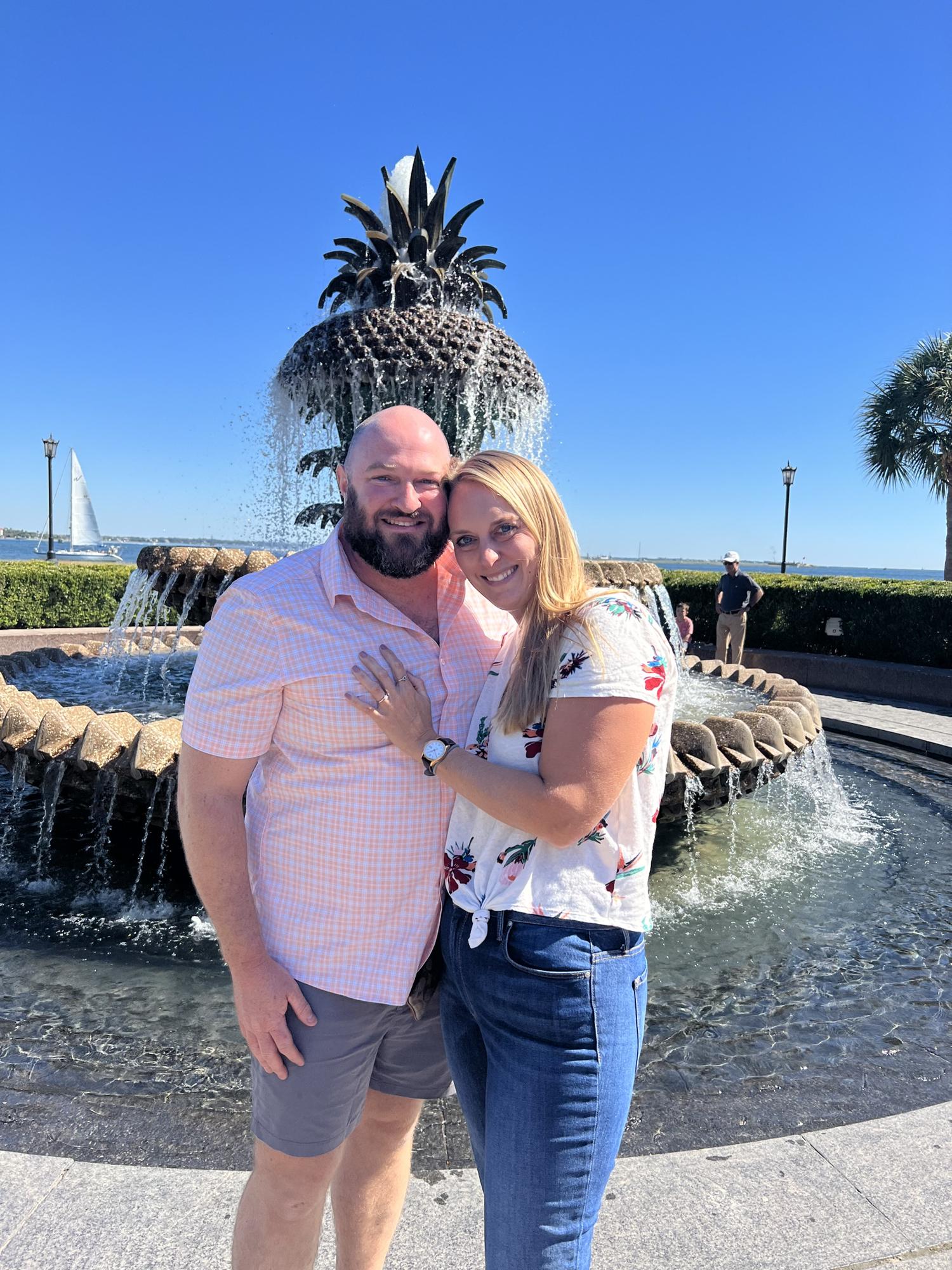 Right after we got engaged!