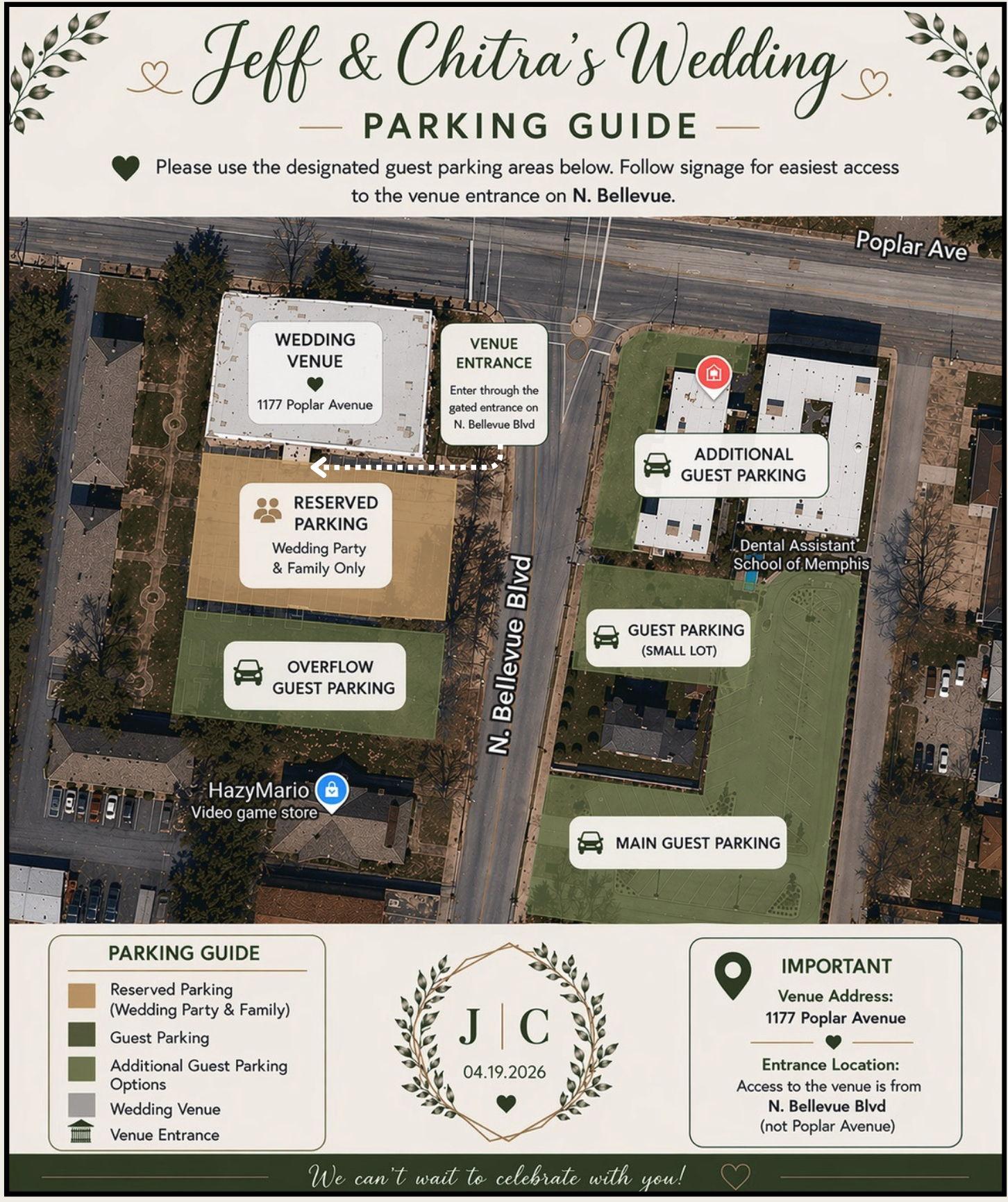 The Wedding Website of Chitra Tate and Jefferson Smith