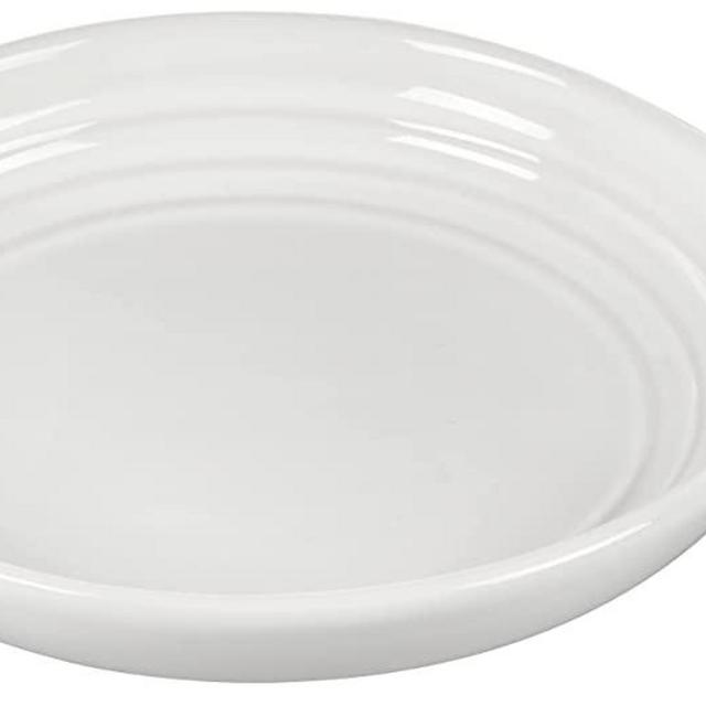 Le Creuset Signature Stoneware Spoon Rest, 6 Inches, White