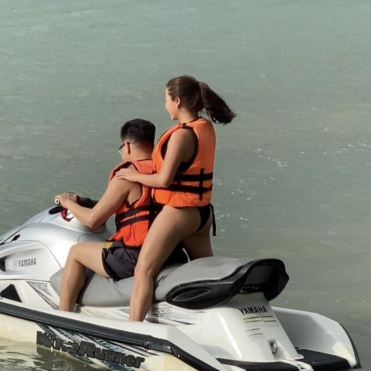 04.26.24, andrew finally got to try jet skiing on our most recent trip back to malaysia!!