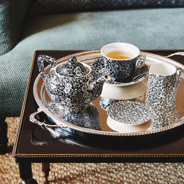 Burleigh Calico Teacup and Saucer
