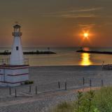 New Buffalo Beach & Lighthouse