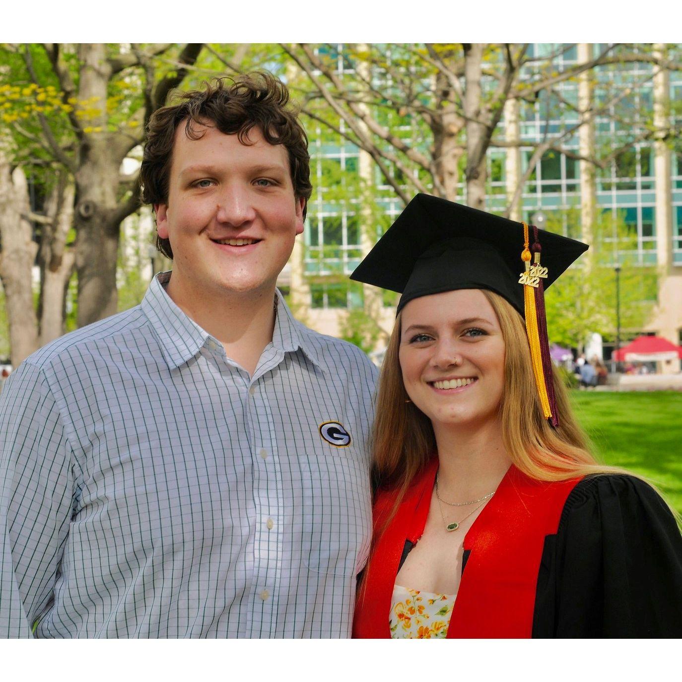 The day Maggie graduated nursing school!