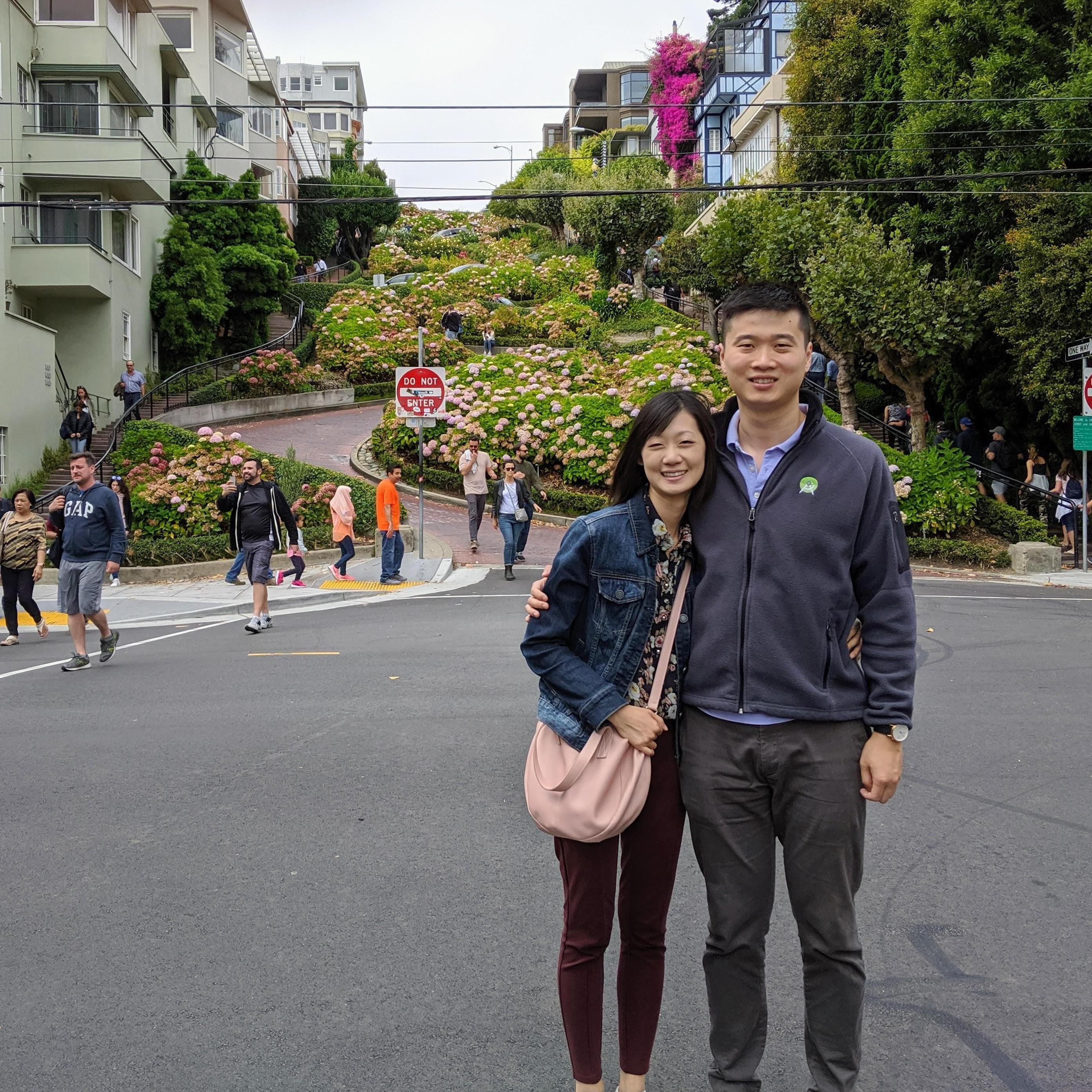 Visit to Lombard Street in SF