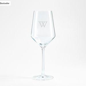 Crate & Barrel - Personalized Schott Zwiesel Tour 15-Oz. White Wine Glasses