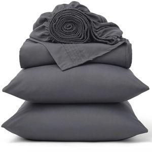 Deep Pocket Sheet Set - Grey