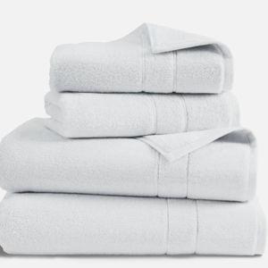 Super-Plush Turkish Cotton Bath Towel Bundle - Color : Cloud