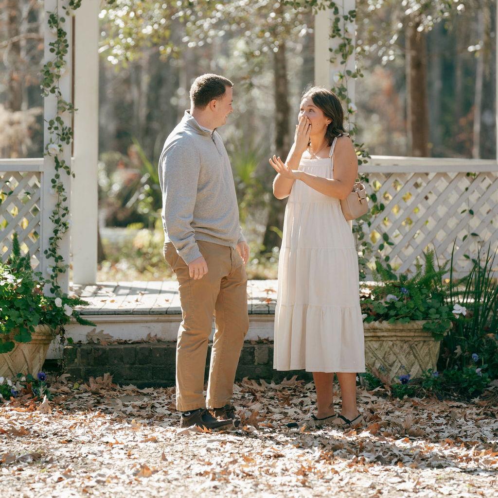 It finally set in that I was really going to marry my best friend!