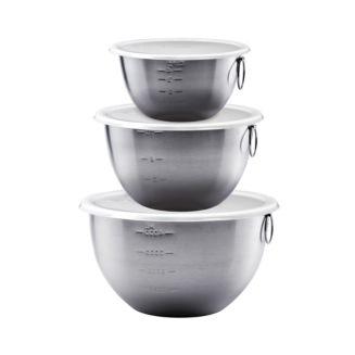 Stainless Steel Mixing Bowls, Set of 3