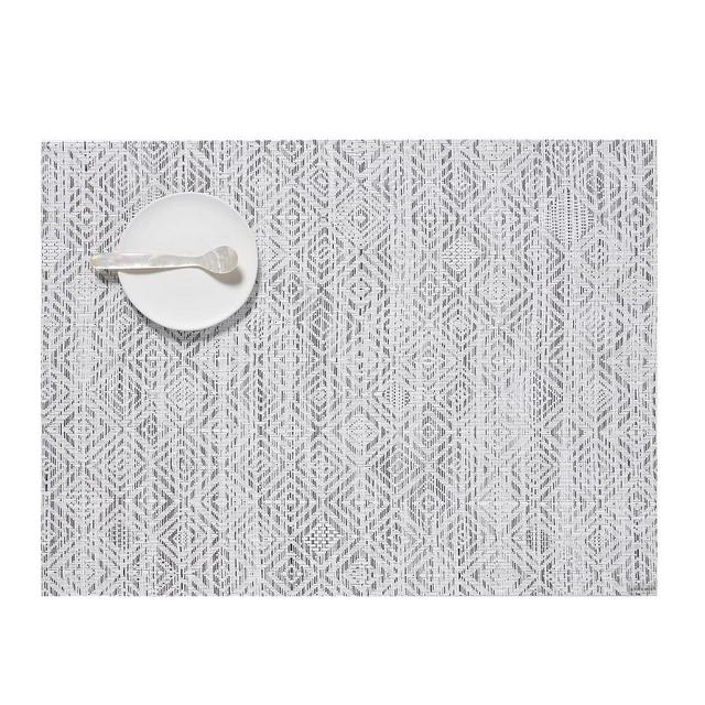 Chilewich Mosaic Placemat, Black and White