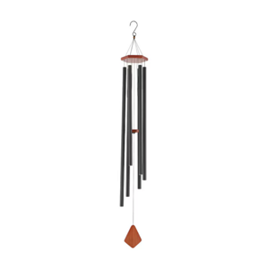 VEVOR Wind Chimes for Outside 60 in Deep Tone Wind Chimes with 6 Tubes Unique Large Memorial Wind Chimes for Anniversary Amazing Outdoor Decor for Your Patio Porch Garden and Backyard Black
