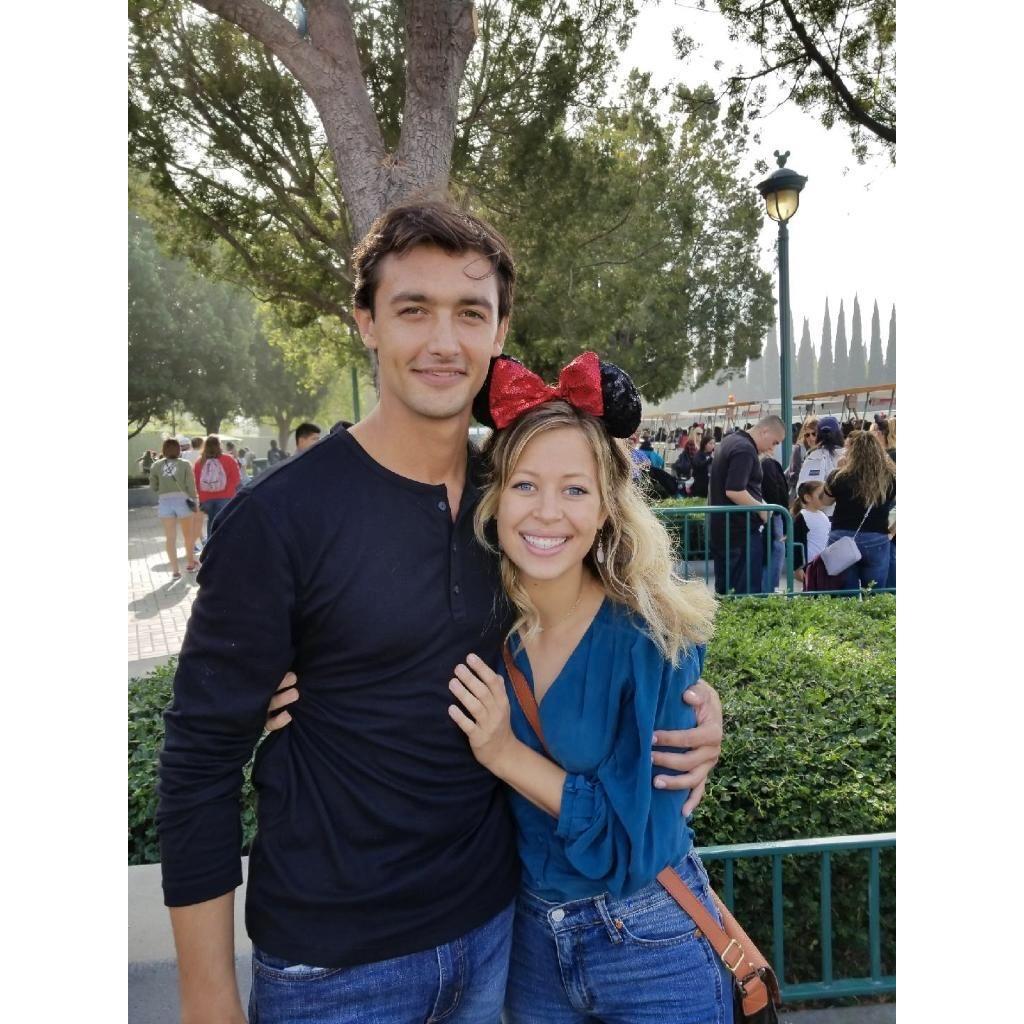 Our first Disneyland day together, little did Eric know there would be more of these, ha!  Grateful that he embraces his inner child ;-)