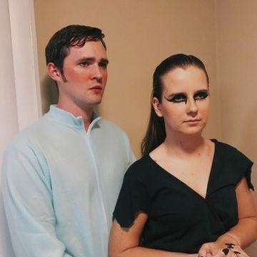 Our first Halloween together and our best costume to date
