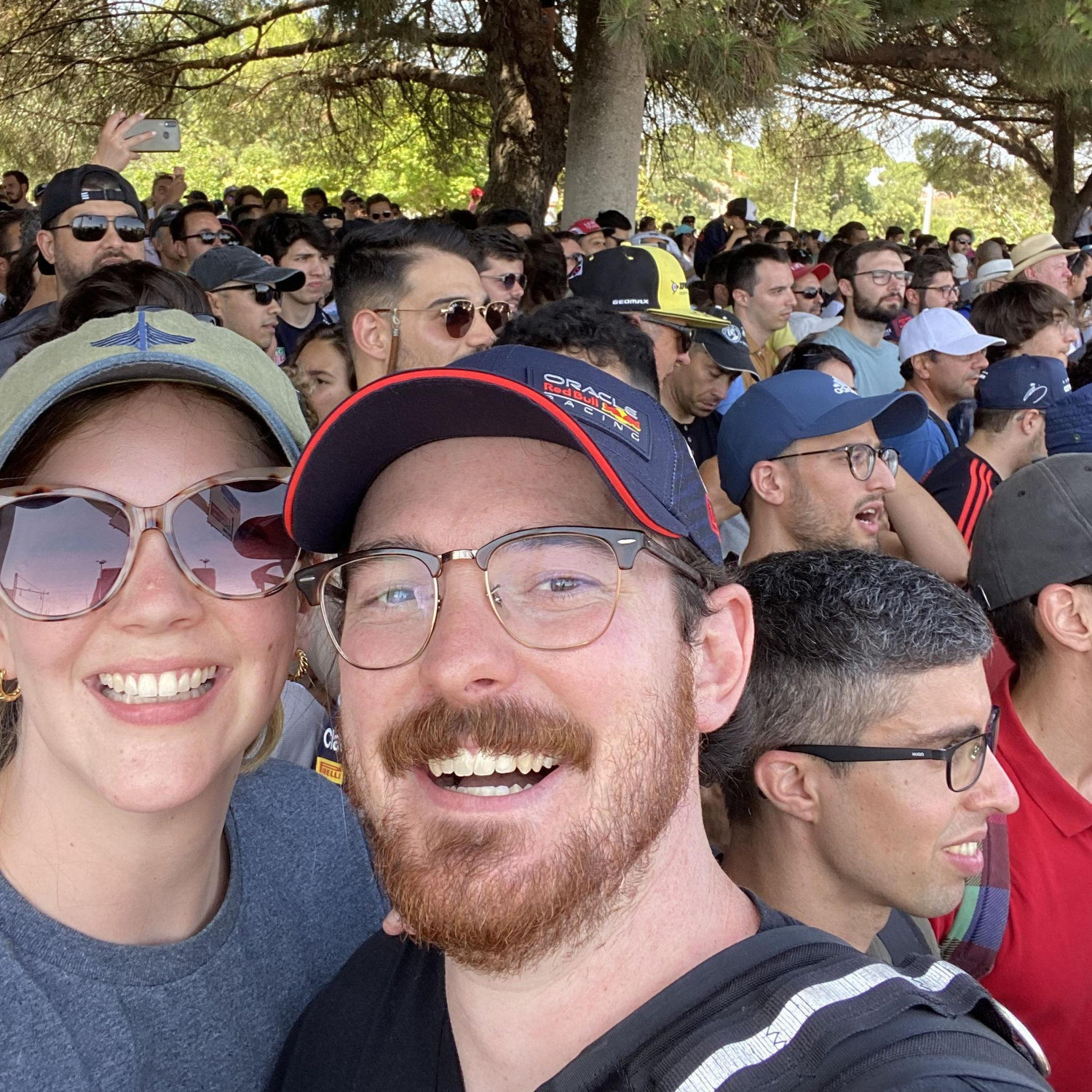 At a Formula 1 showrun in Portugal, 2023.