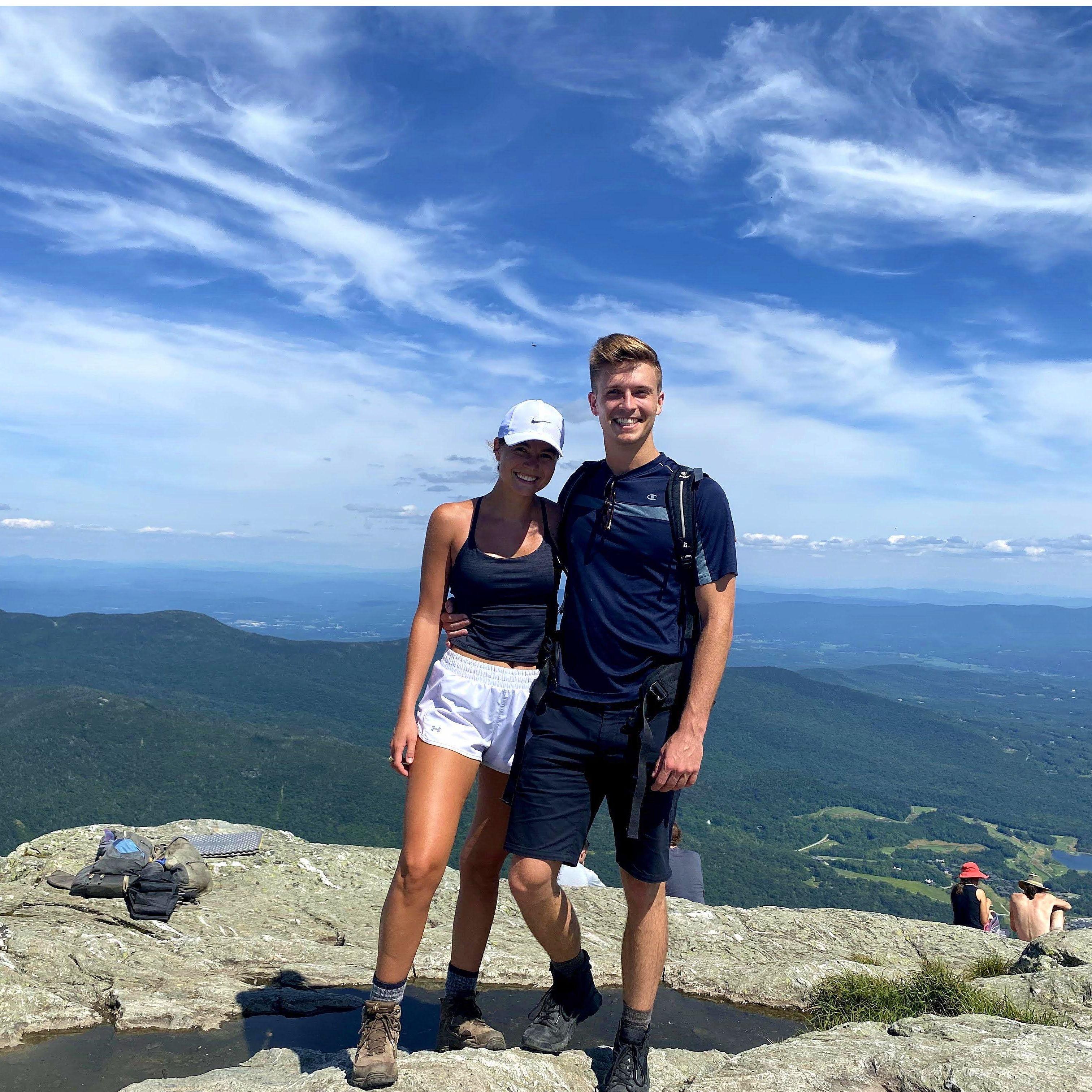 First trip together -- Mt Mansfield, VT