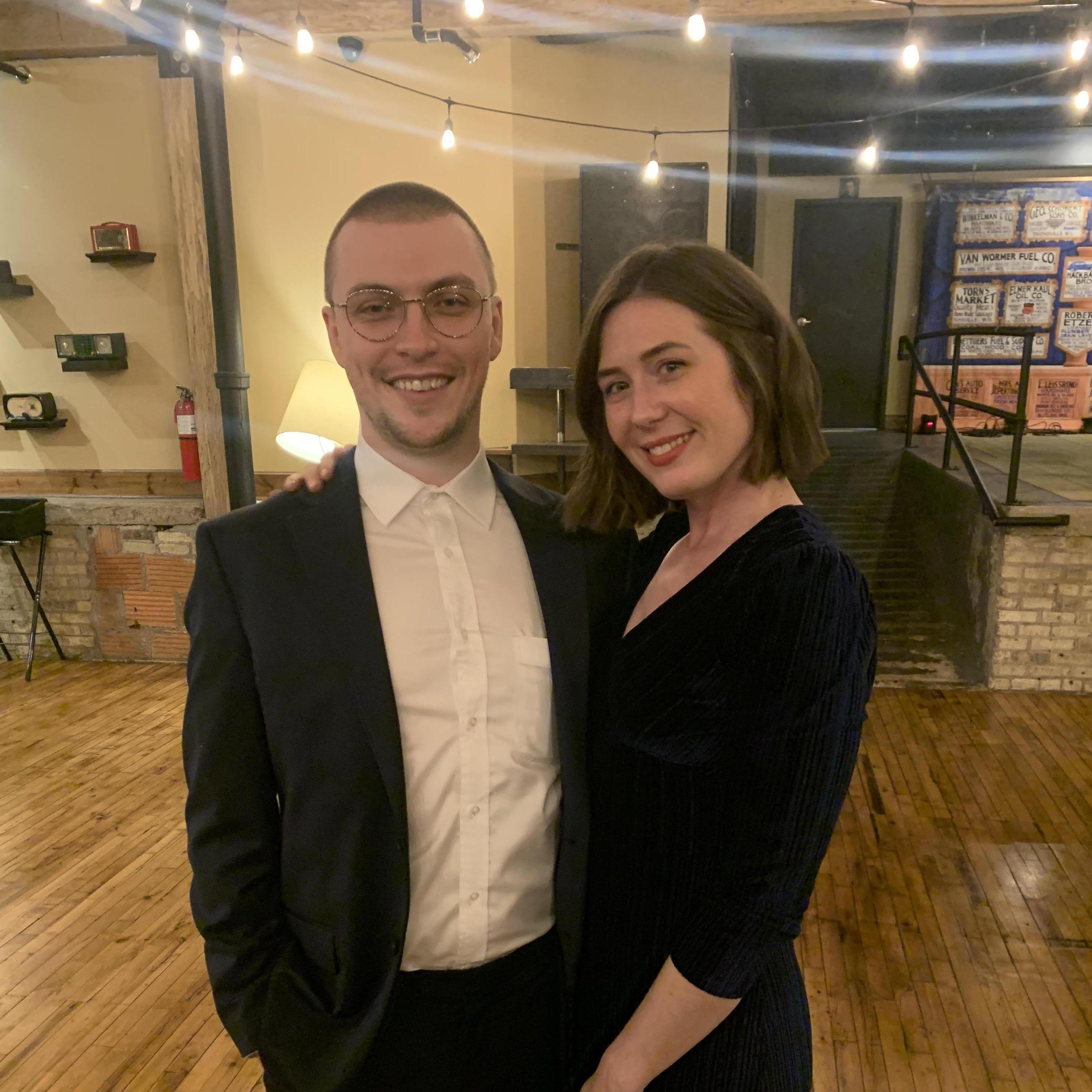 Dressed to the nines in Walker's Point.