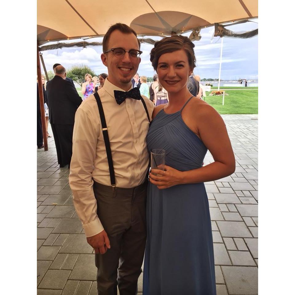 Celebrating the newlywed Hennigans!