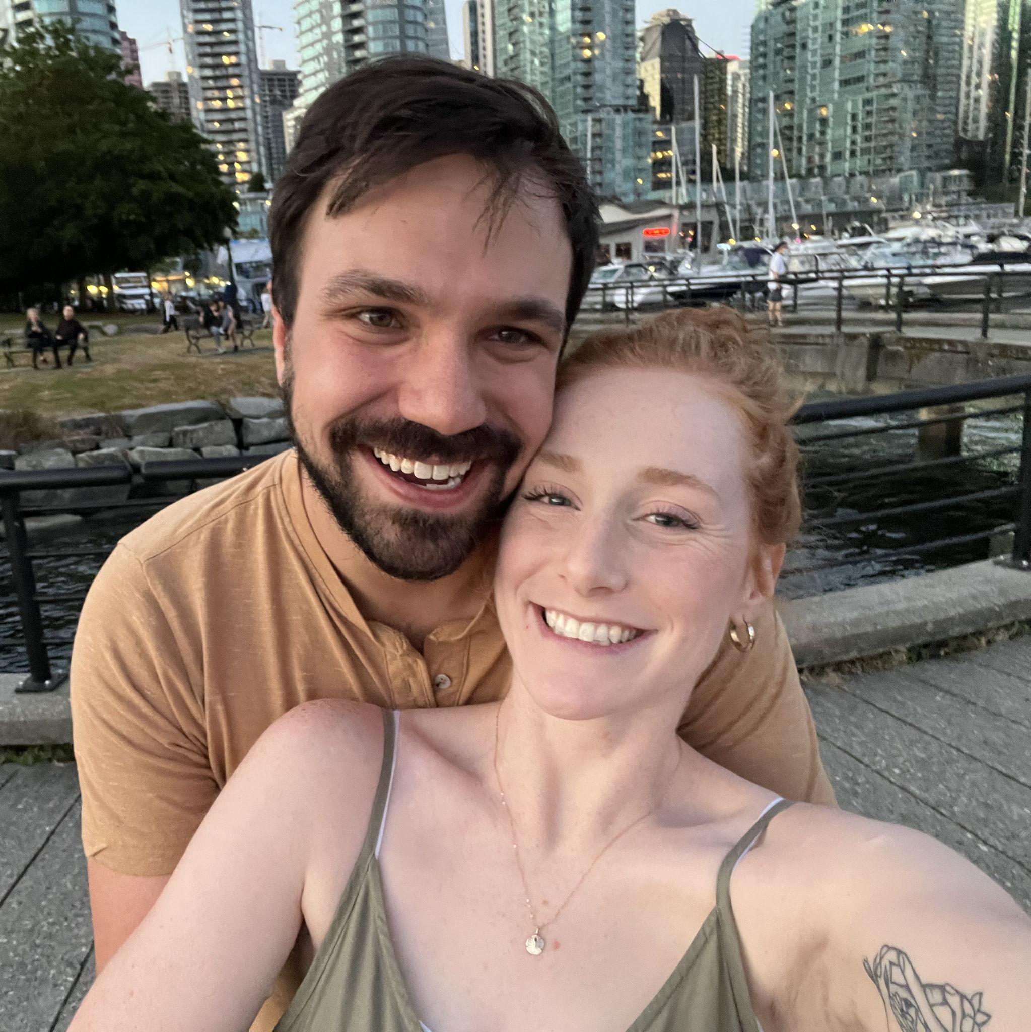 Our first international trip together: Vancouver!