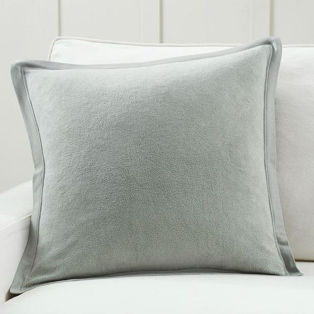 Cozy Fleece Pillow Cover, 22 x 22", Eucalyptus