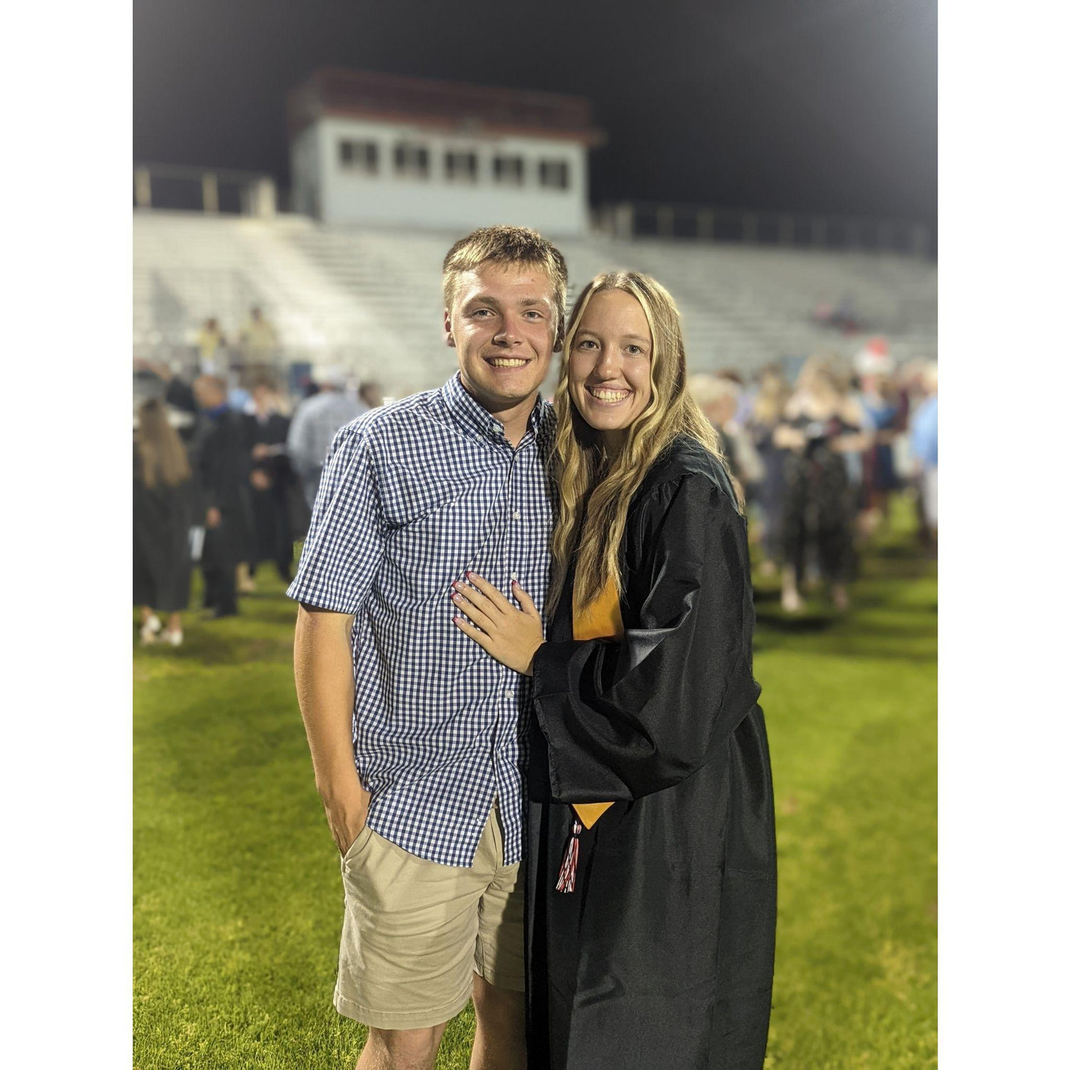 Alyssa graduated high school!