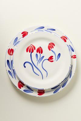 Stefania Italian Earthenware Side Plates, Set of 4