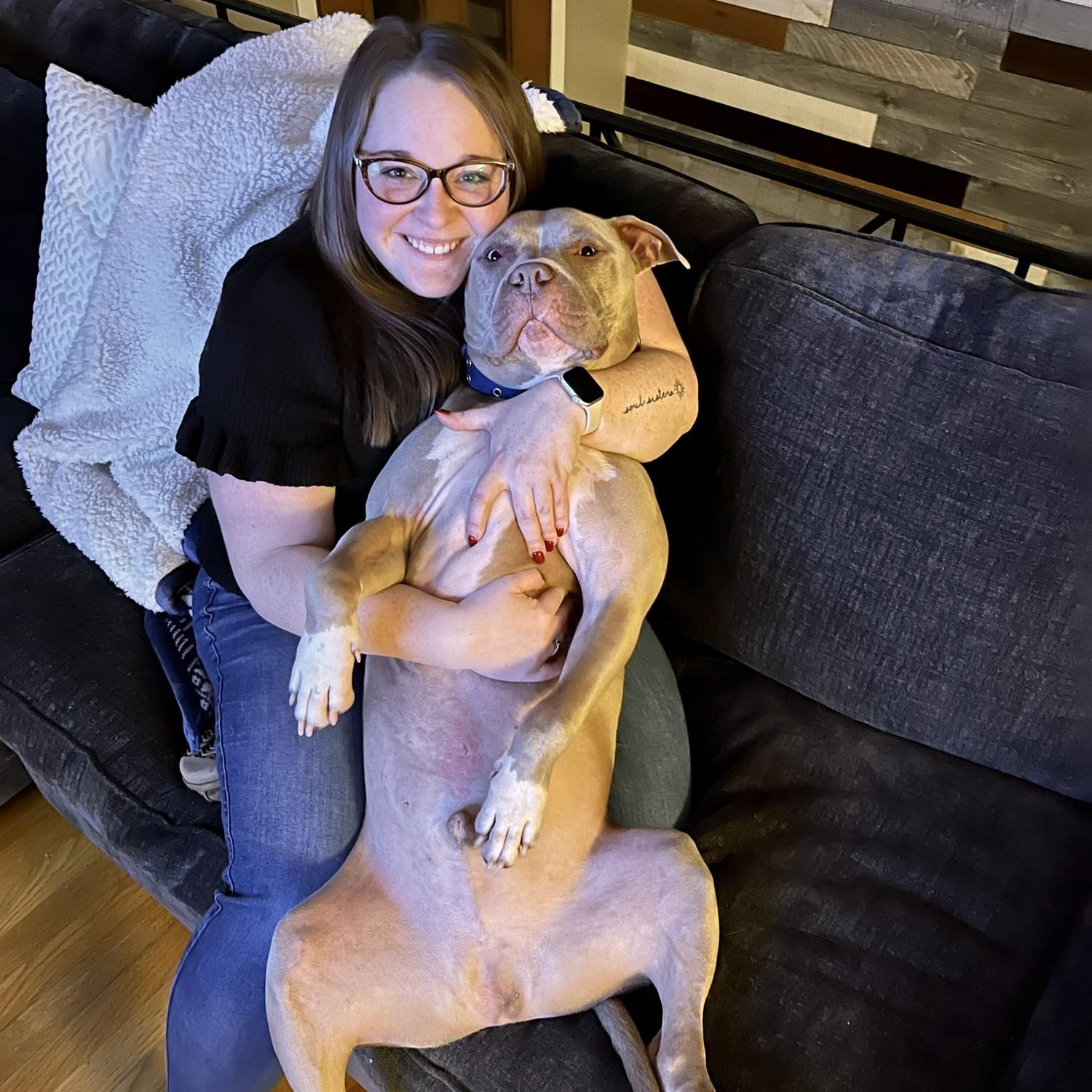 Who knew Amanda could become a "dog person?"
