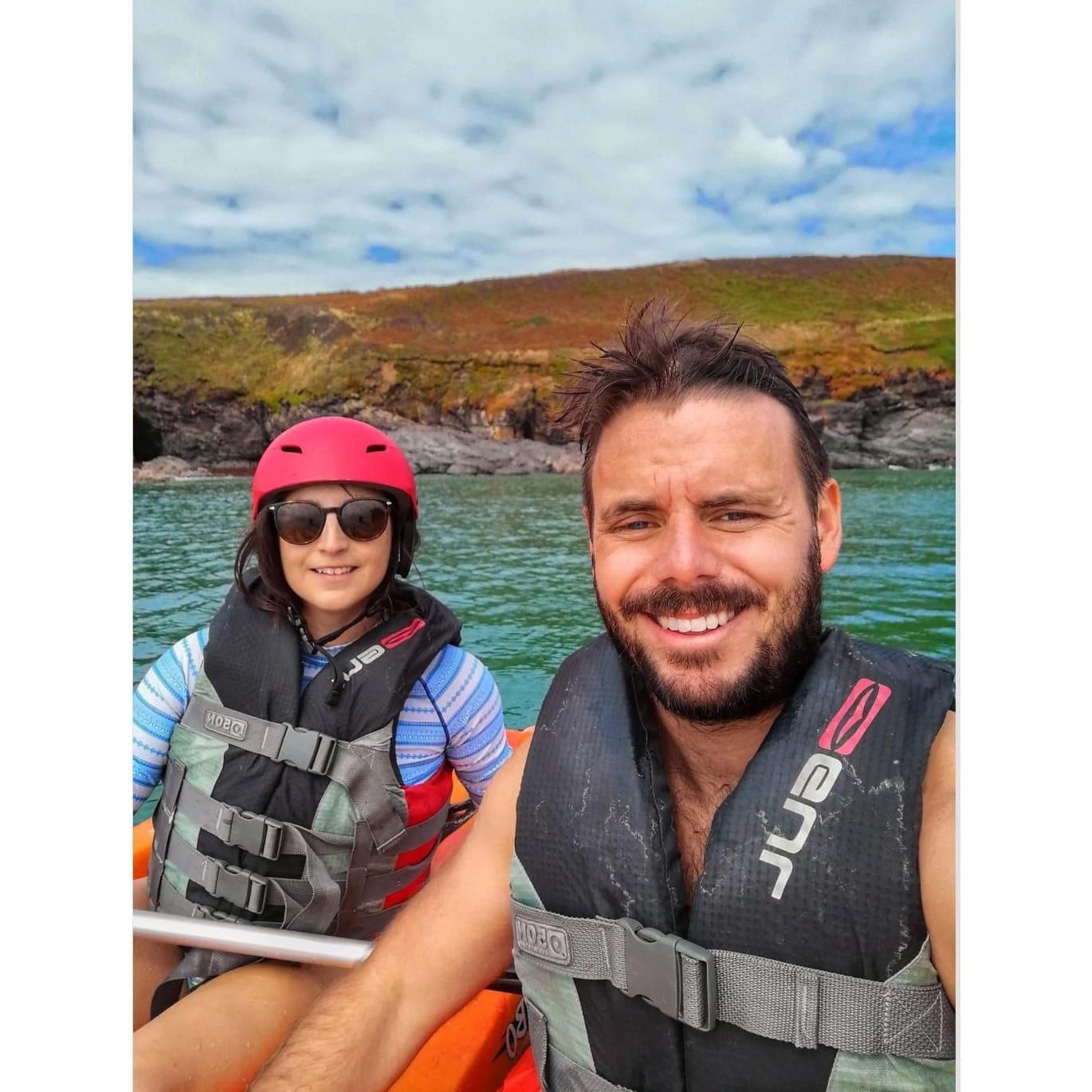 Kayaking in Cornwall