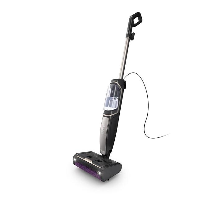 Shark Steam Pickup 3-in-1 Steam Mop Pickup Debris, Deep Scrubs, Steam, and Sanitizes Sealed Hard Floors Black - SD201