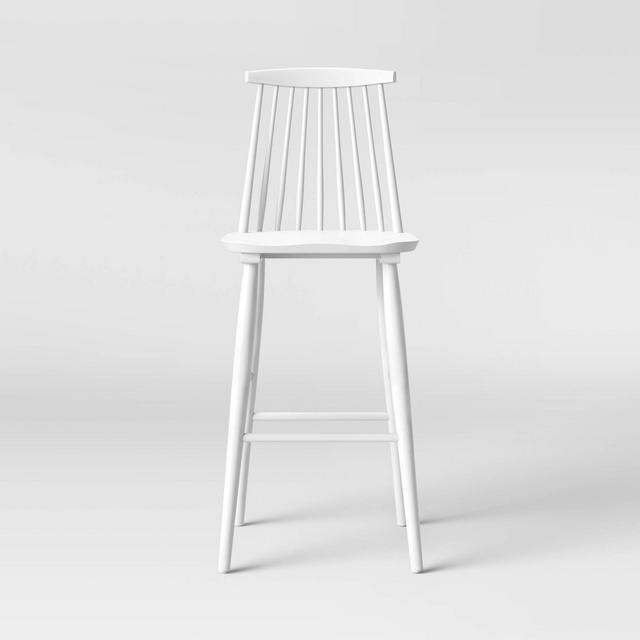 Harwich High Back Windsor Barstool White - Threshold™