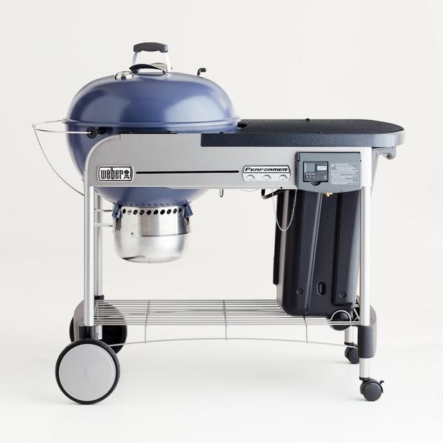 Weber ® Slate Blue Performer Deluxe Charcoal Grill