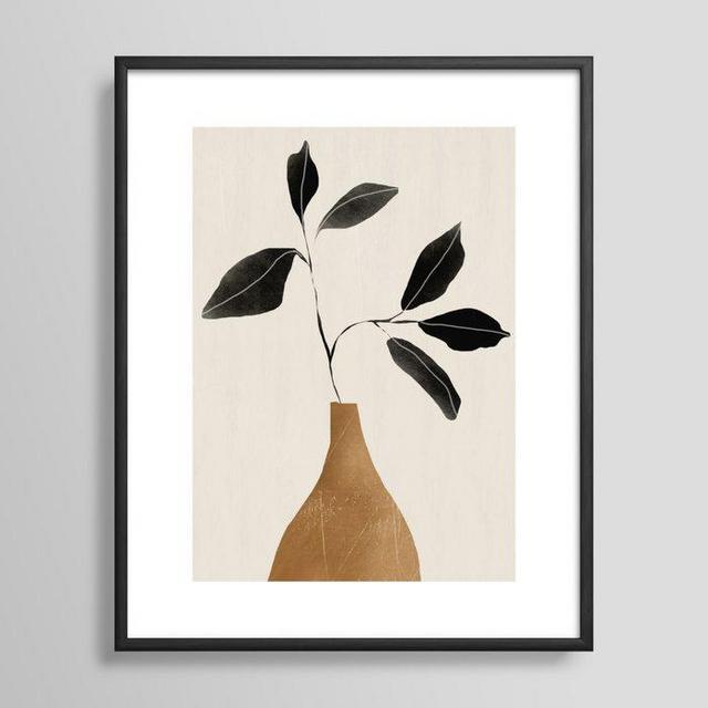 minimal plant 6 Framed Art Print