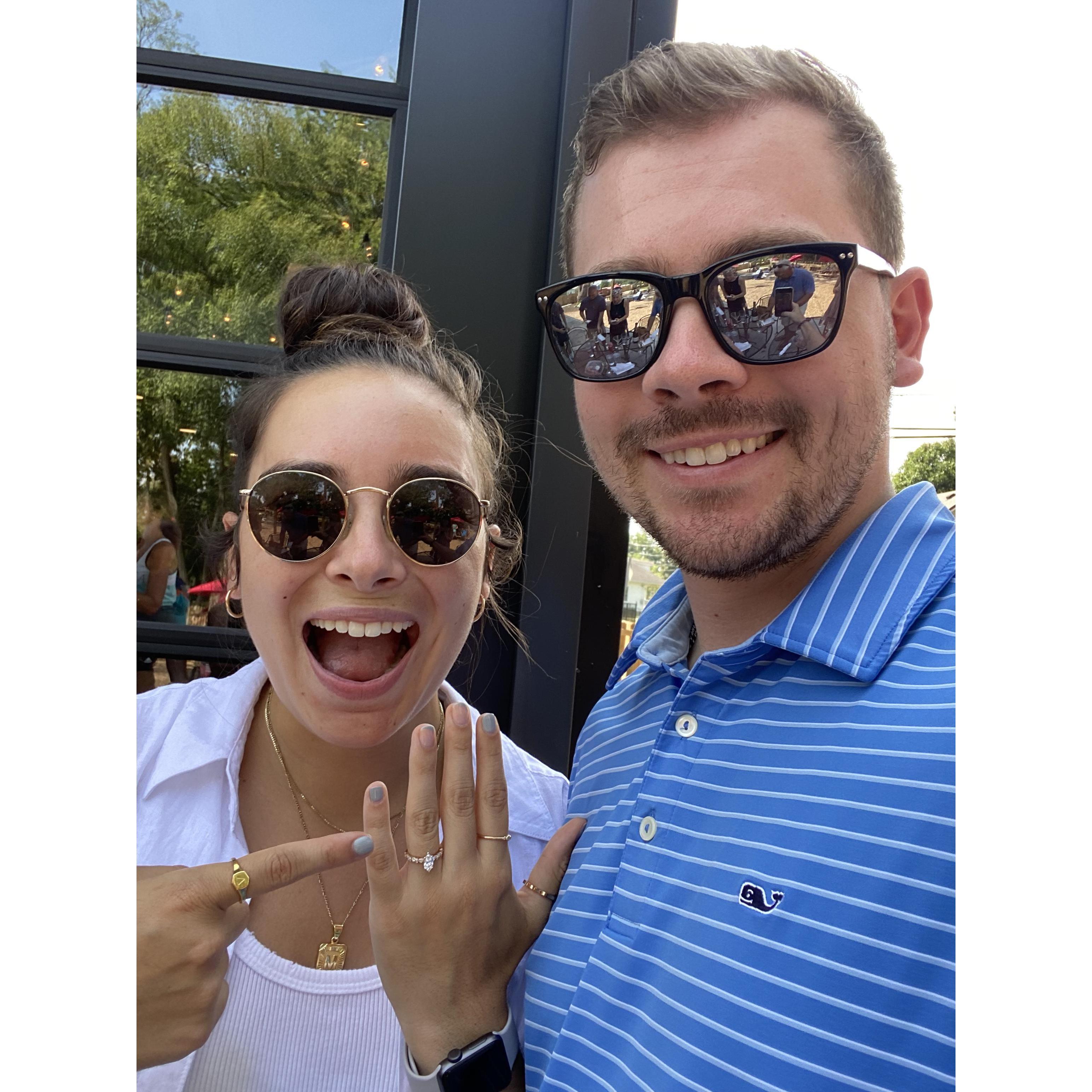 The day she said YES