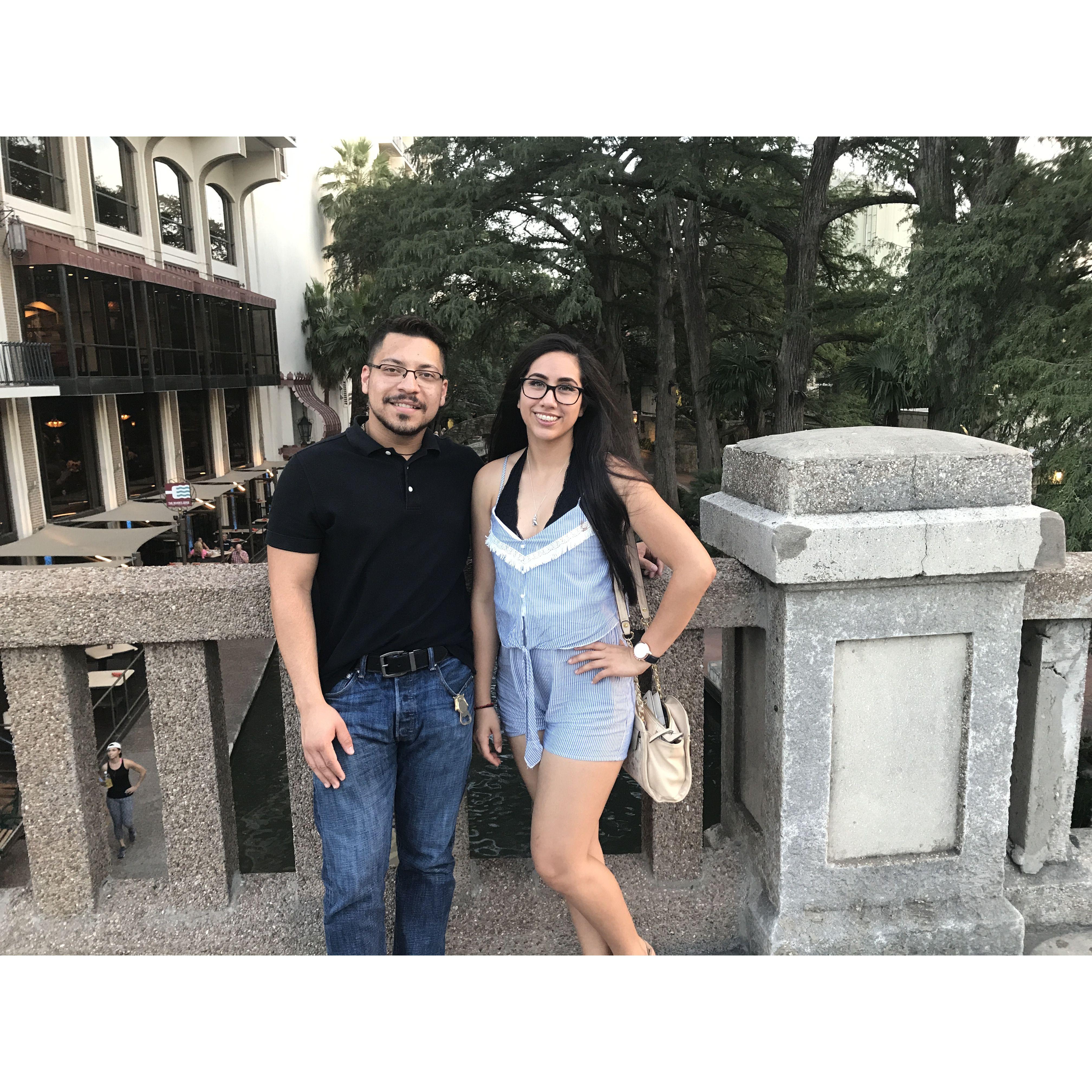 July 2017 - Our first trip together! -- Nuestro primer viaje juntos