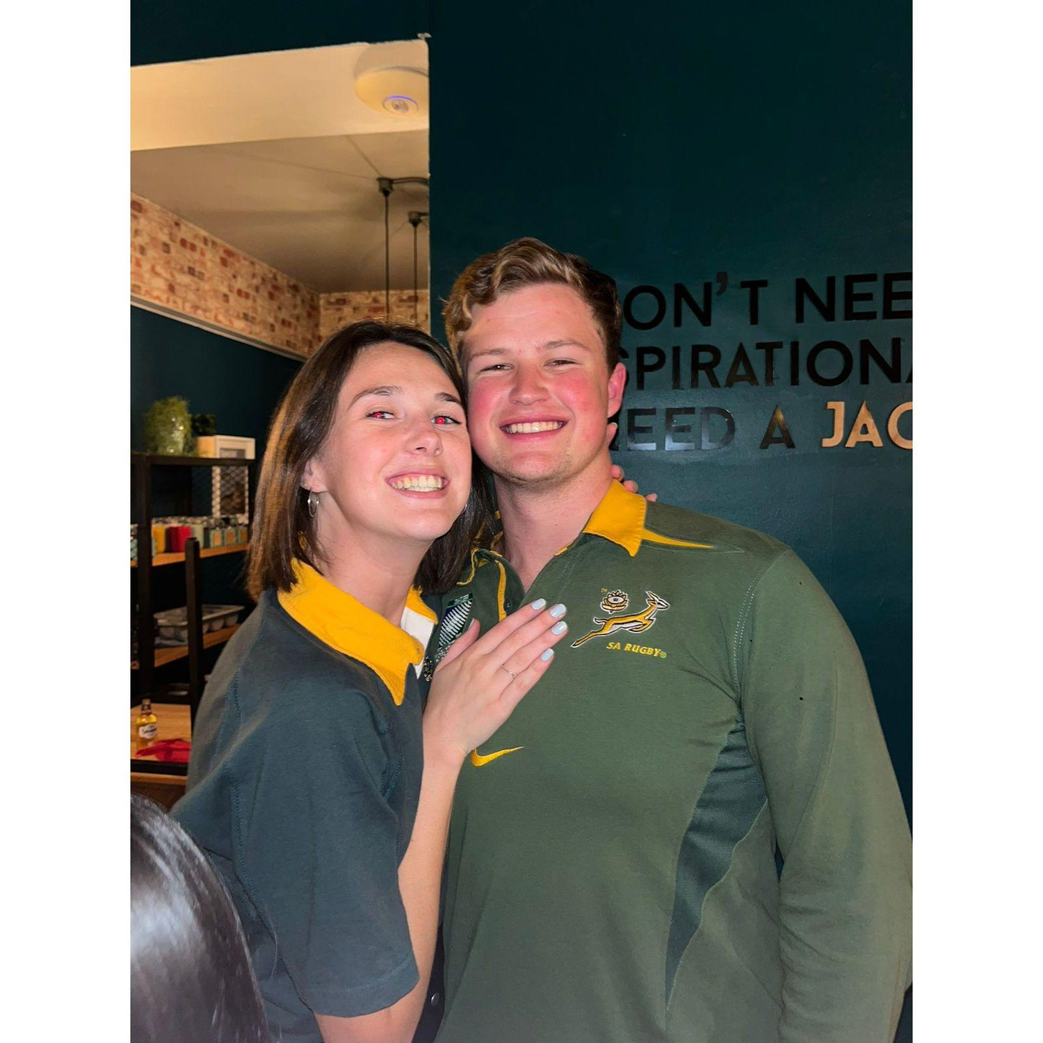 Our first World Cup together