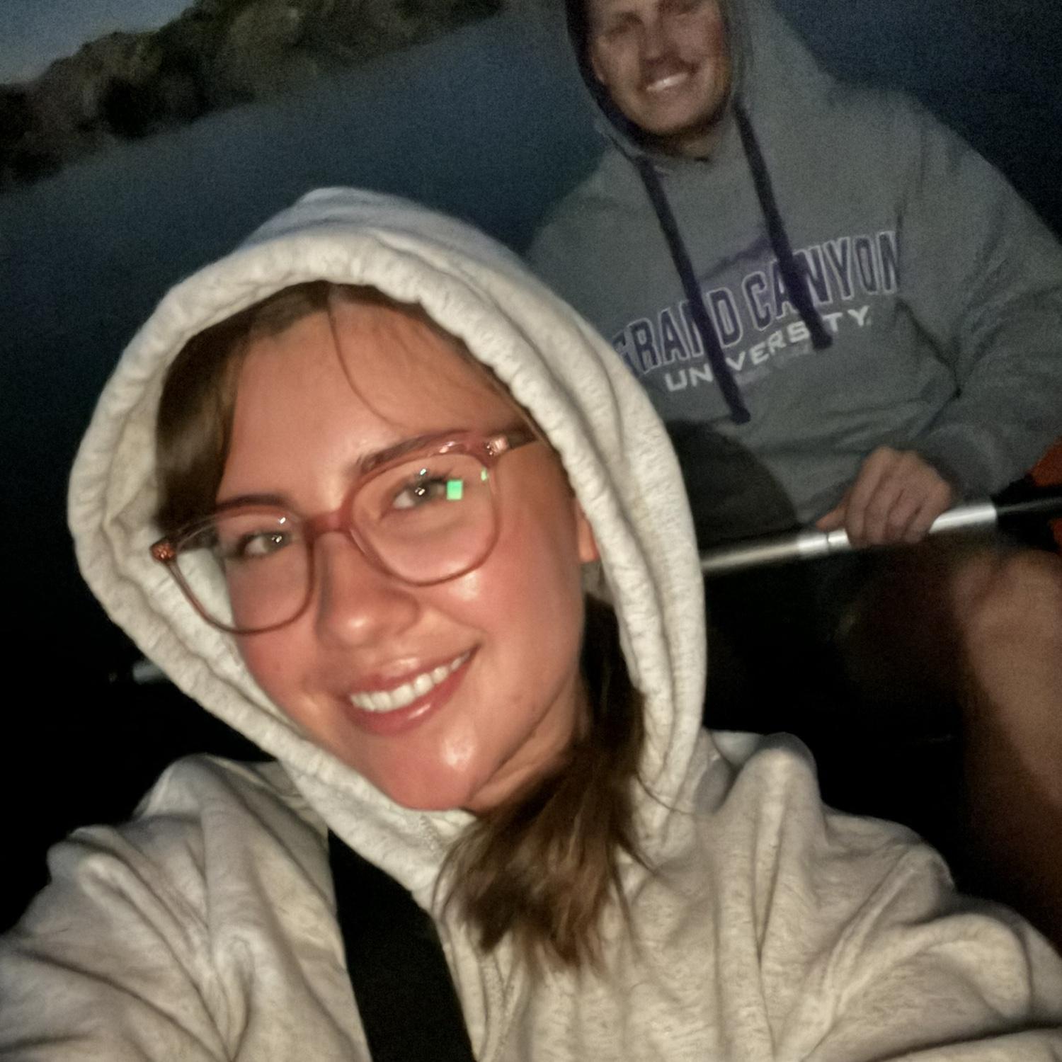 Kayaking in Prescott (proposal location)!