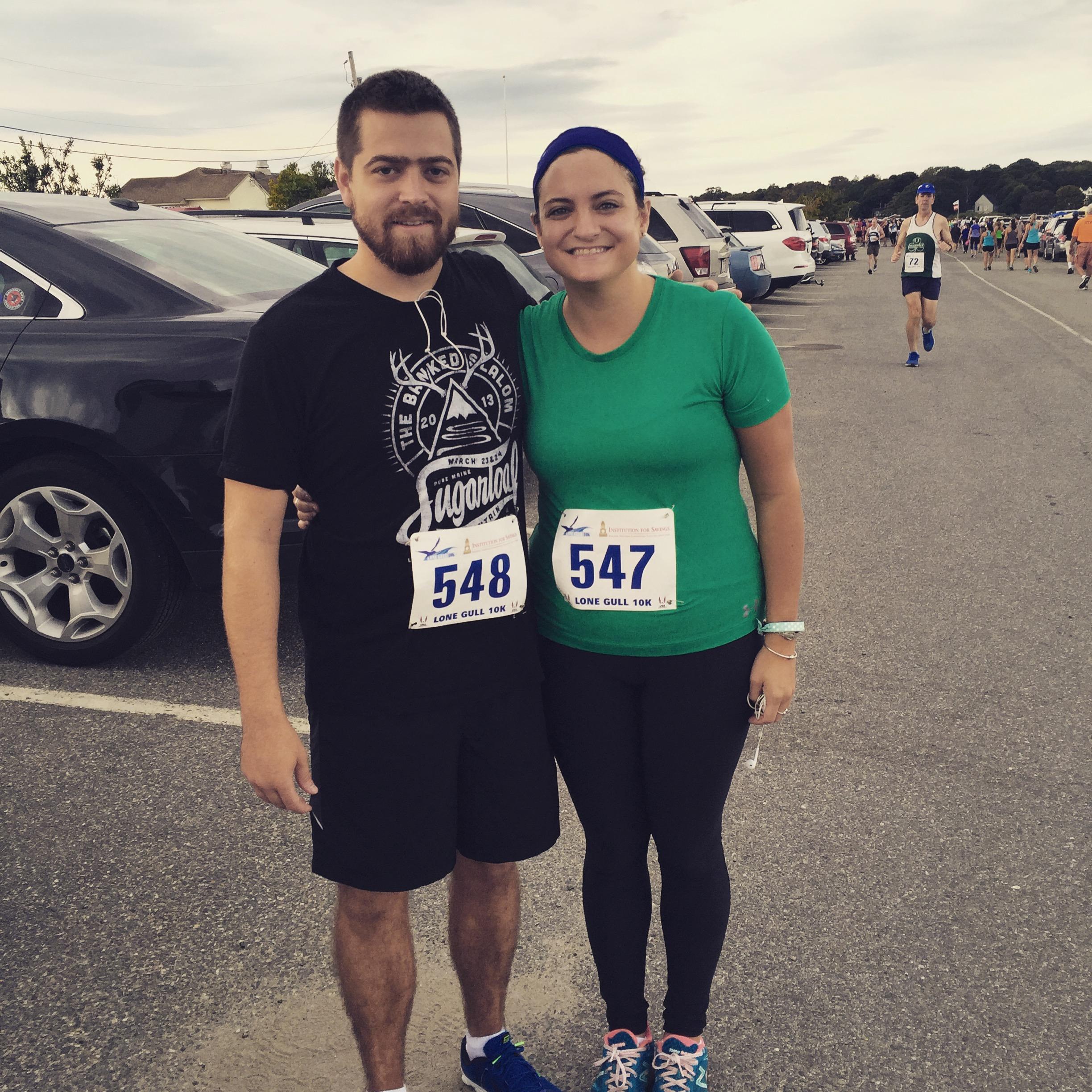 2015: We road race together for the first time (in Glosta)!