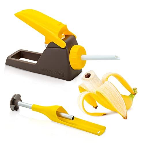 Banana Loca Kitchen Gadget - Core & Fill A Banana While Still In Its Peel