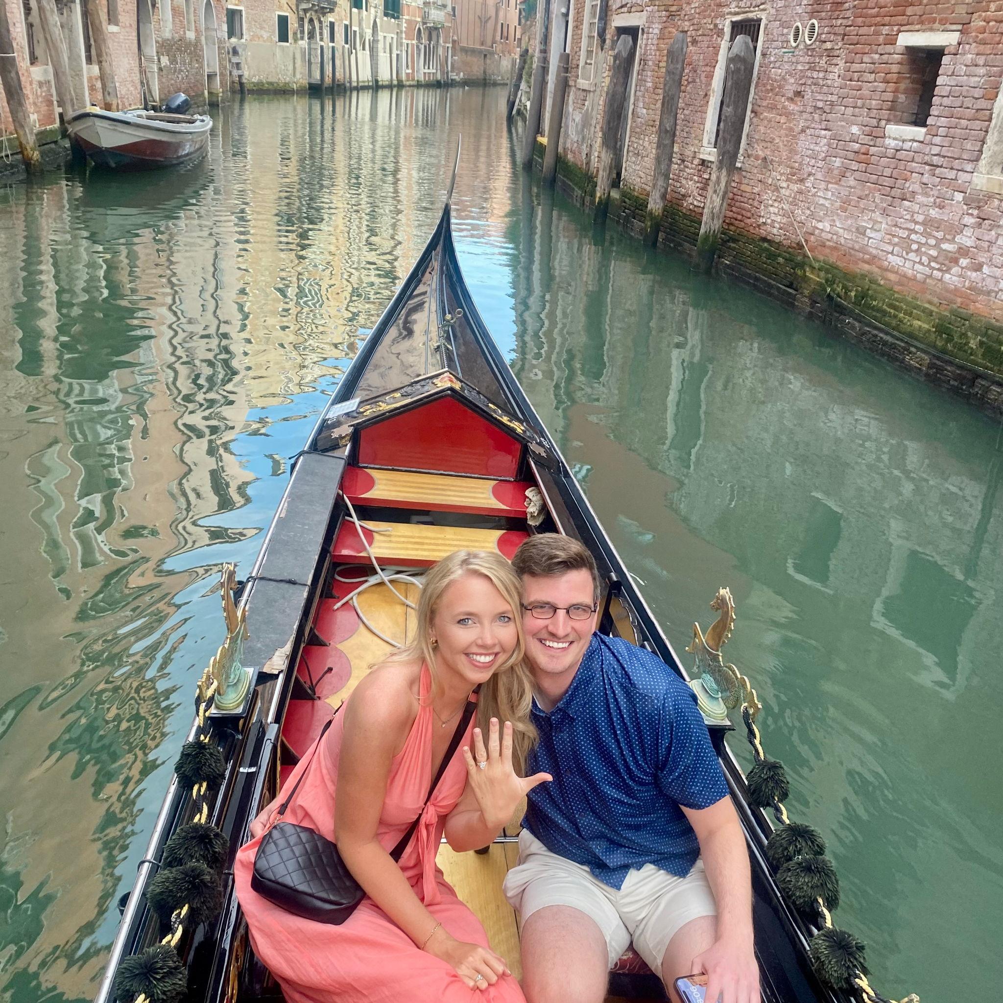 Our engagement in Venice!