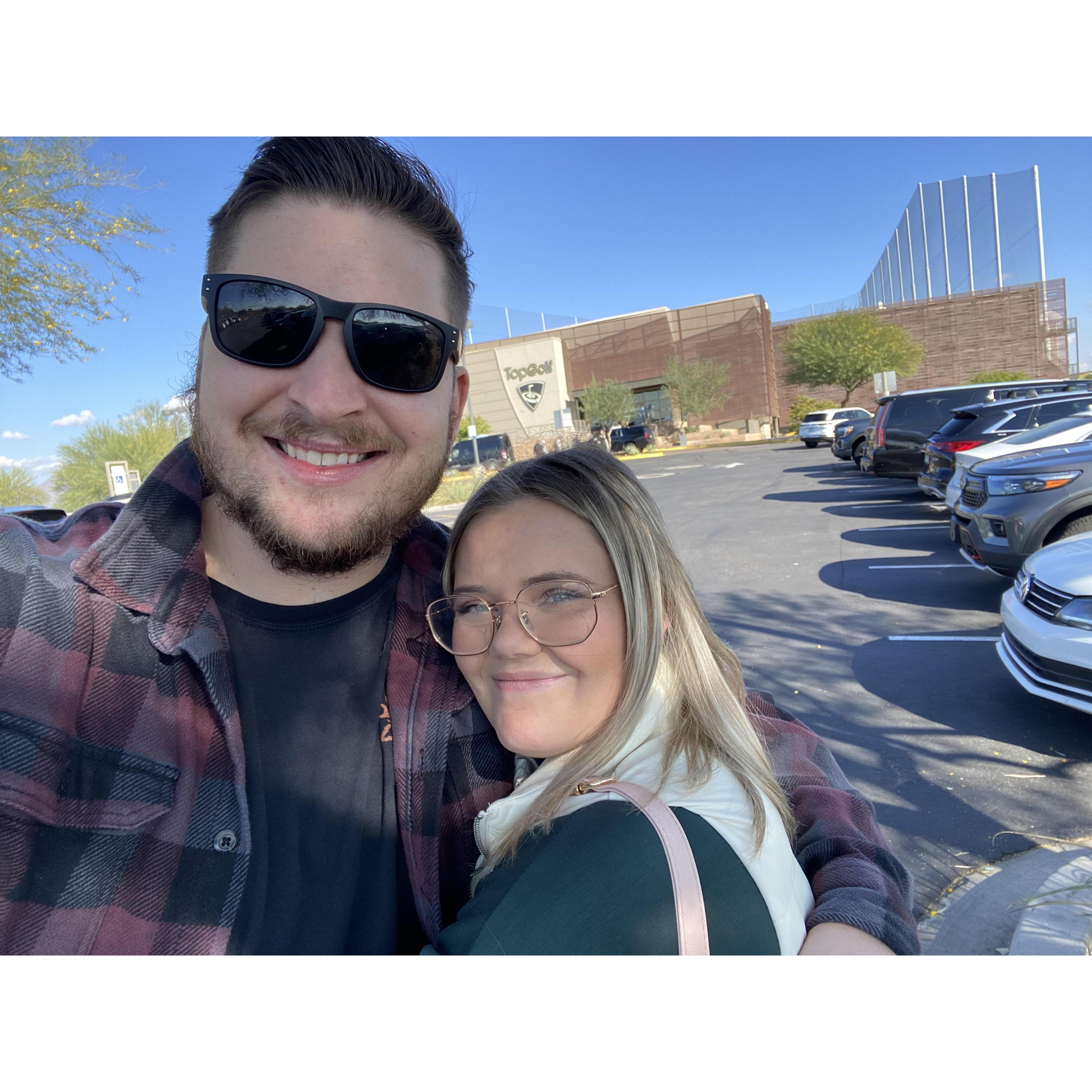 Our first picture together!