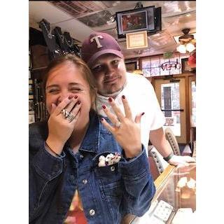 The very first time accidentally meeting Natasha's future engagement ring. Didnt really happen for another almost 2 years.